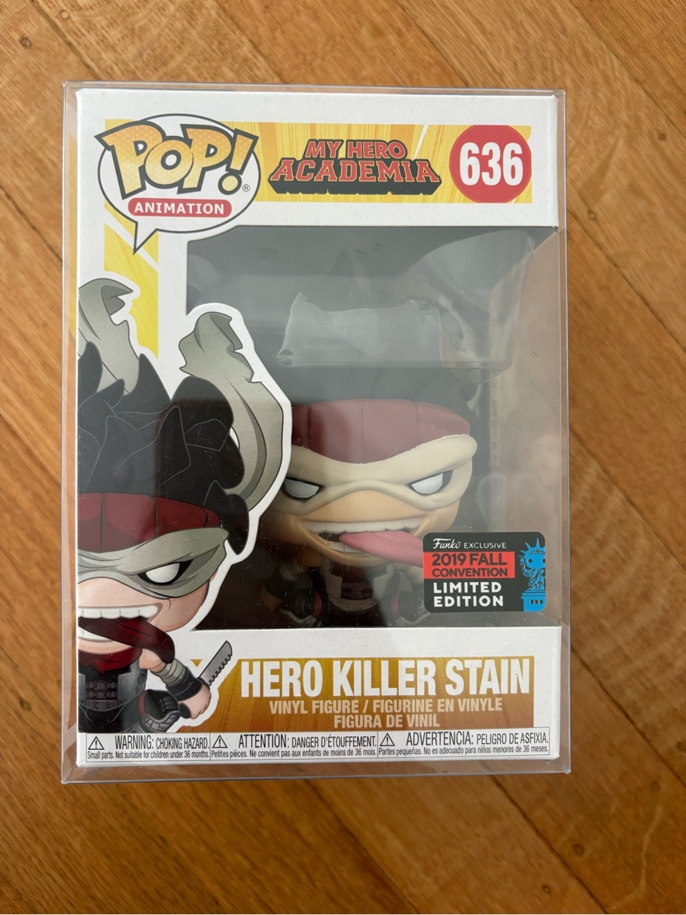 Funko Pop! My Hero Academia Hero Killer Stain Vinyl Figure - Red, Black, White